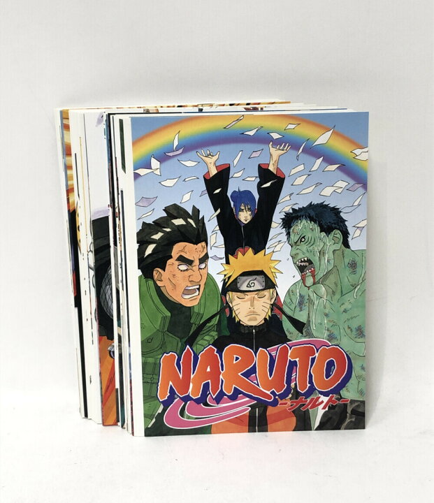 楽天市場】【中古】 NARUTO ポストカード NARUTO コミックスカバー全巻 