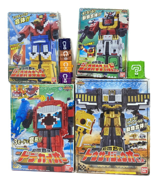 楽天市場 中古 動物戦隊ジュウオウジャー おもちゃ まとめ売りセット 動物戦隊ジュウオウジャー 戦隊シリーズ 動物合体 Dxトウサイジュウオーセット他 バンダイ おもちゃ 玩具 ハグオール ホビー