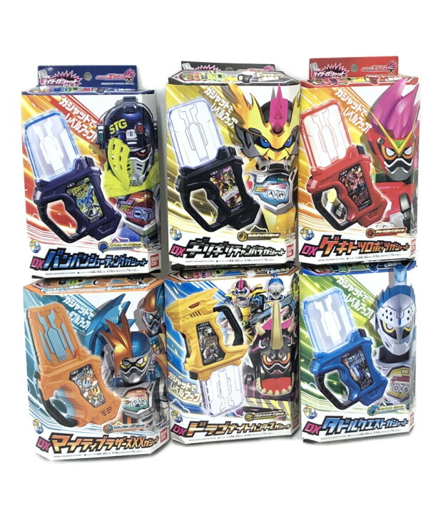 楽天市場 中古 仮面ライダーエグゼイド 変身玩具 仮面ライダーエグゼイド Dxマイティブラザーズxxガシャット タドルクエストガシャット 他 バンダイ おもちゃ 玩具 ハグオール ホビー