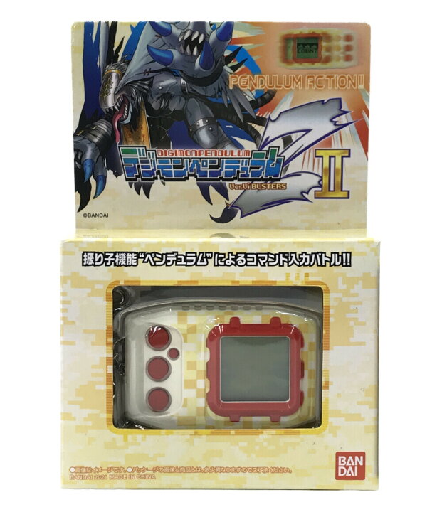 楽天市場 中古 美品 デジモン 携帯ゲーム機 デジモン デジモンペンデュラムii マンティコアモン バンダイ ゲームハード ハグオール ホビー