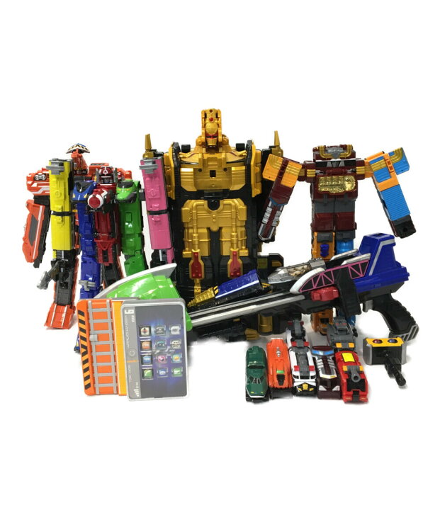 楽天市場 中古 烈車戦隊トッキュウジャー 変形玩具 烈車戦隊トッキュウジャー 戦隊シリーズ Dxトッキュウオー ビルドダイオー ディーゼルオー 他 バンダイ おもちゃ 玩具 ハグオール ホビー