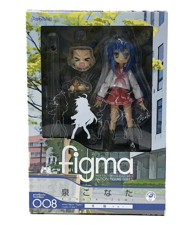 楽天市場】【中古】美品 らきすた figma らきすた 008 泉こなた 冬服 