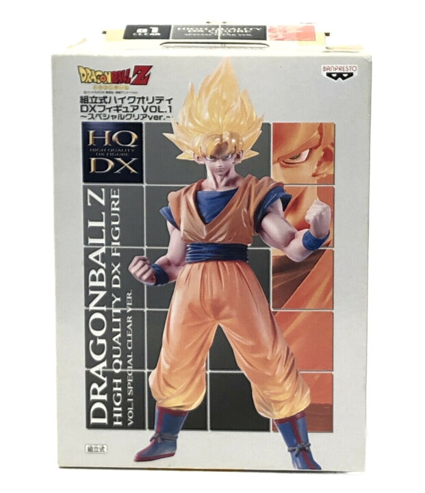 楽天市場 中古 美品 ドラゴンボールz Dxフィギュア ドラゴンボールz 組立式ハイクオリティ Vol 1 スーパーサイヤ人孫悟空 スペシャルクリアver バンプレスト フィギュア ハグオール ホビー