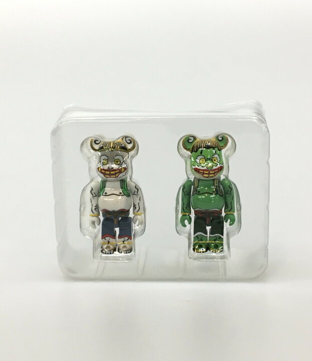 楽天市場】【中古】 尾形光琳 風神雷神ベアブリック フィギュア 