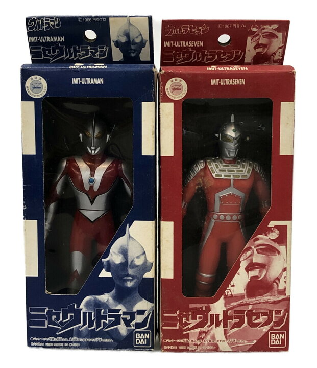 楽天市場】【中古】 ウルトラマン ソフビセット ウルトラマン ニセ 