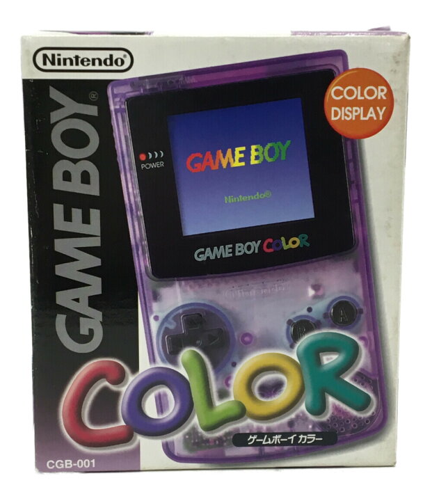 ゲームボーイカラー クリアパープル CGB-001 （楽天市場】【中古 