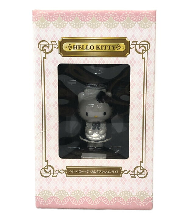 楽天市場】【中古】 おじぎアクションライト メイドハローキティ 