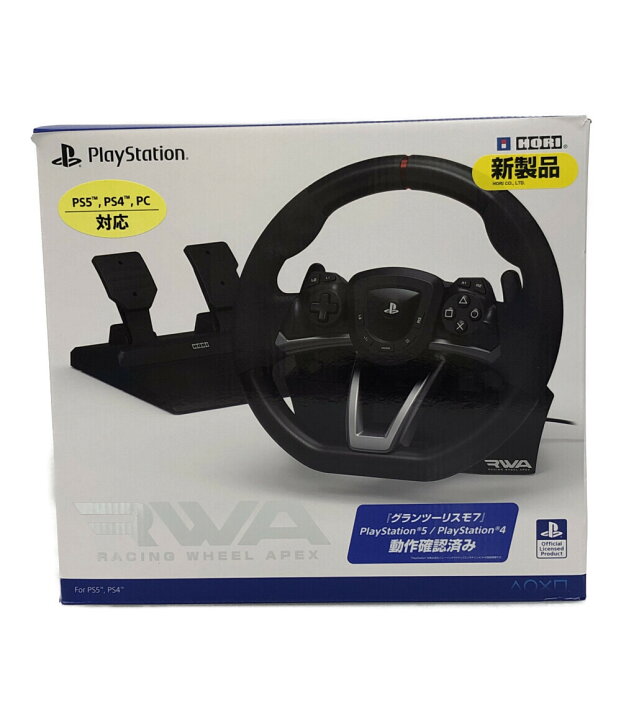 楽天市場】【中古】 PlayStation5&4 / PC RACING WHEEL APEX HORI