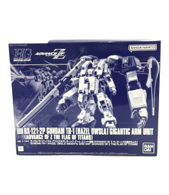 【中古】 ADVANCE OF Z ティターンズの旗のもとに ADVANCE OF Z ティターンズの旗のもとに 機動戦士ガンダム RX-121-2PガンダムTR-1 ヘイズルアウスラ ギガンティックアームユニット装備 1/144 ガンプラ バンダイ プラモデル