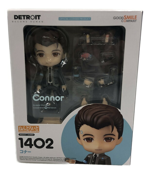 楽天市場】【中古】 ねんどろいど DETROIT 1402 コナー グッドスマイル 
