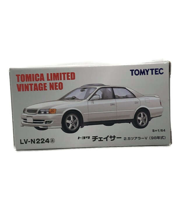 LV-N224a トヨタ チェイサー 2.5ツアラーV（白） LV-N224c トヨタ チェイサー 2.5ツアラーS（白）98年式 | 製品をさがす TOMYTEC チェイサー 2.5ツアラーV LV-N224