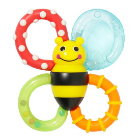 Sassy サッシー カミカミみつばち | おもちゃ オモチャ 知育 玩具 知育玩具 カラフル プチギフト 出産祝い お祝い 0歳 3ヶ月 6ヶ月 9ヶ月 1歳 赤ちゃん ベビー ラトル 歯がため 歯固め クリスマス プレゼント ギフト 男の子 女の子