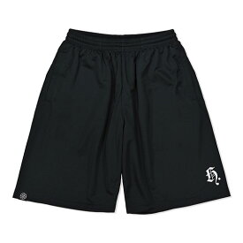 HXB DRY MESH PANTS【Blackletter】 BLACK×REF 　バスケットボールドライパンツ　バスパン プラパン