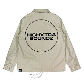 HXB COACH JAKET 【THE CIRCLE】BEIGE バスケットボール コーチ ジャケット