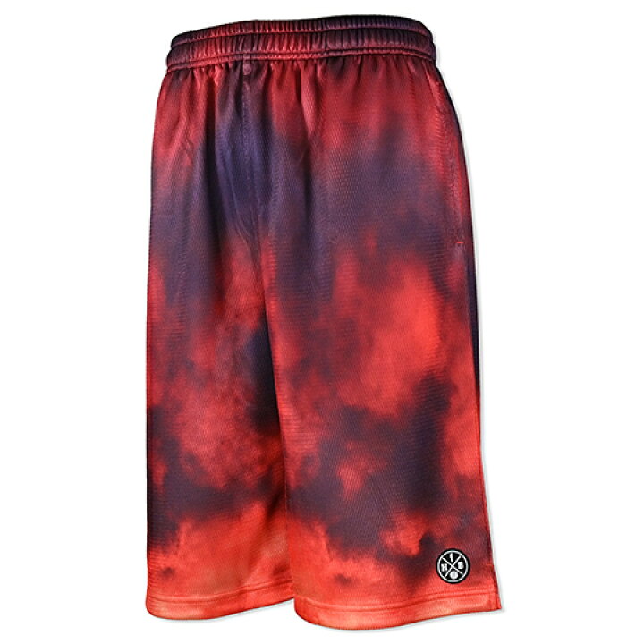 楽天市場】HXB Graphic Mesh Pants 【Burning Sunset】 バスケットボール バーニングサンセット柄 夕焼けバスパン :  ＨＵＧＥＳＴ