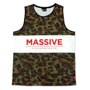 HXB×FLATLUX Graphic Mesh TanktopyMASSIVEzRain Hunter Camo@oXP oXPbg{[ ^Ngbv vNeBX tbgbNX Xg[g t@bV oXPEFA J Jt 