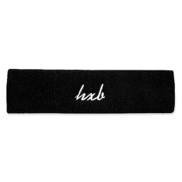 HXB HEAD BAND 【Cursive】 LOGO BLACK M Size