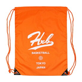 HXB 【KnapSack】 UNDER LINE / ORANGE/WHITE バスケットボール　ナップサック