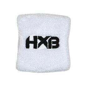 HXB WRIST BAND 【SLASH】 WHITE 　バスケットボール　リストバンド