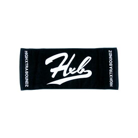 HXB【FACE TOWEL】"UNDER LINE" BLACK×WHITE バスケットボール フェイスタオル