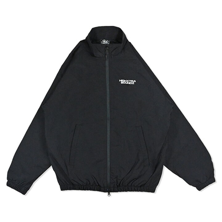 楽天市場】HXB NYLON TRACK JKT. 【THE CIRCLE】 BLACK×WHITE 