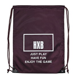 HXB 【KnapSack】 THE BOARD / MAROON/WHITE バスケットボール ナップサック