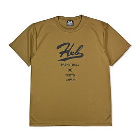 HXB ドライTEE【COLUMN】 CAMEL×BLACK バスケットボール ドライTシャツ