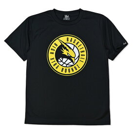 HXB ドライTEE 【THUNDER BIRDZ】 BLACK×YELLOW+WHITE プロバスケットボールチーム ドライTシャツ サンダーバード