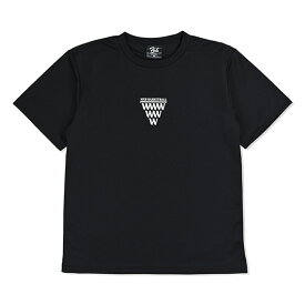 HXB ドライTEE 【WWW (草)】 BLACK×WHITE　バスケットボール ドライTシャツ
