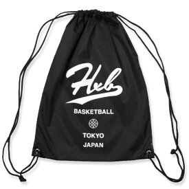 HXB 【KnapSack】 UNDER LINE / BLACK/WHITE バスケットボール　ナップサック