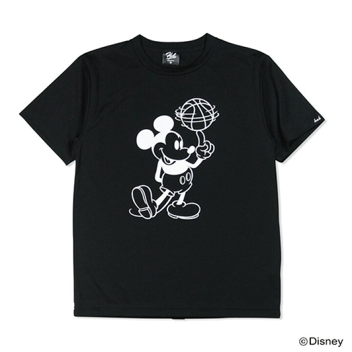 楽天市場 Mickey ミッキー Hxbバスケットボールドライtシャツ ブラック ホワイト Disney ディズニー 公式 オフィシャル コレクション ｈｕｇｅｓｔ