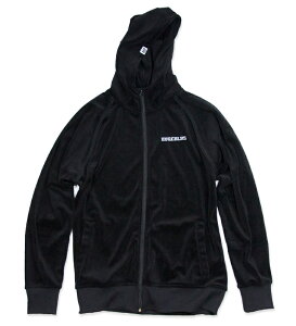30% OFF SALE!! HUGEBLOCKSyVELOUR ZIP PARKAzBlack AE^[ xAJKT TCNEFA
