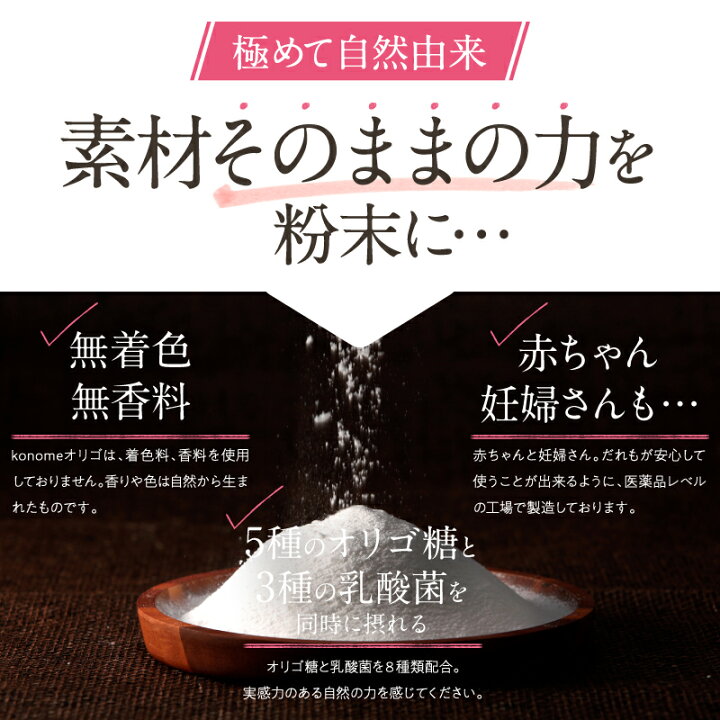 楽天市場】【毎月ポイント10倍】konomeオリゴ 150g 定期購入 オリゴ糖 