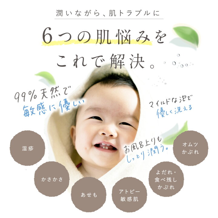 楽天市場 モイストベビーウォッシュ 3ml 天然由来成分 6つのフリー処方 バリア機能 保湿 かぶれ予防 自己保湿力 新生児 ベビー 赤ちゃん 子ども 親子で使える ベビーソープ アノネベビー Anonebaby はぐくみプラス