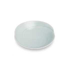 白山陶器 ともえ 青白釉 浅鉢(中) 17cm 和食器 波佐見焼 磁器中皿 キッチン用品