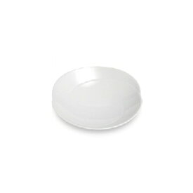 白山陶器 ともえ 白磁 浅鉢(小) 10cm 和食器 波佐見焼 磁器小皿 取り皿 キッチン用品