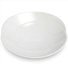 白山陶器 ともえ 白磁 浅鉢(大) 22.5cm 和食器 波佐見焼 磁器大皿 キッチン用品