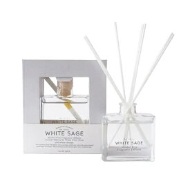 Re;White Soy Mix Candle WHITE SAGE インプレッシブなデザインのアルコールフリーディフューザー ファイバーリードスティックが効率香りを広げます
