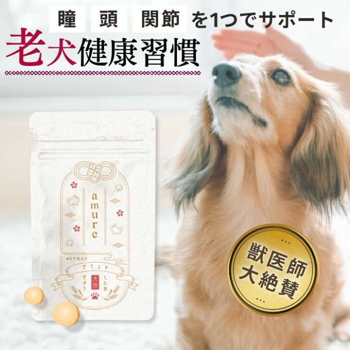 楽天市場】amure-アミュレ- 犬用 サプリメント【送料無料】【公式 