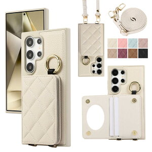 Galaxy S25 Ultra S25 Plus S25 S24 Ultra S24 Plus S24 �P�[�X �����O �t �X�}�z�����O �V���R�� �J�[�h�P�[�X �J�[�h�X���b�g �~�j �~���[ ���� �g�����Ȃ� �V�����_�[�X�g���b�v �X�}�z�ی� �ϏՌ� �Ռ��z
