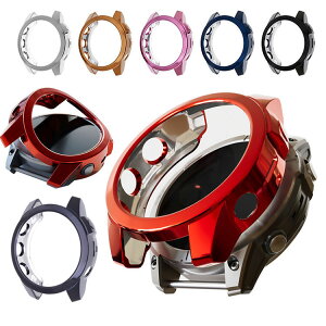 Garmin fenix 7S fenix 7X �P�[�X �J�o�[ ���b�L �ی�P�[�X �\�t�g TPU �v���e�N�^�[ �ϏՌ� �\�t�g�P�[�X �K�[�~��