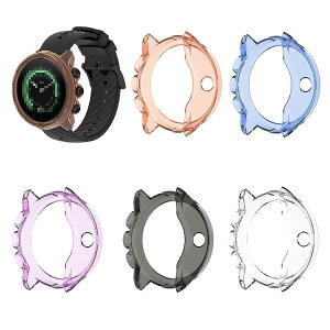 SUUNTO (�X���g) 9/9 baro �N���A�P�[�X/�J�o�[ �ی�P�[�X �J�o�[ �\�t�gTPU �N���A �v���e�N�^�[�J�o�[ �ϏՌ� ���^ �y�� �\�t�g�P�[�X