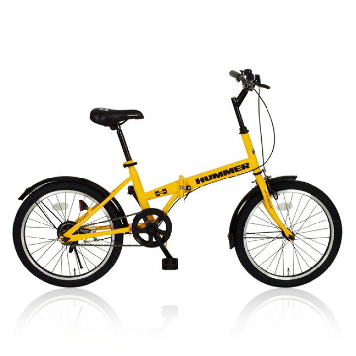 楽天市場】20インチ 折りたたみ自転車 HUMMER(ハマー) FDB20 MG-HM20R 