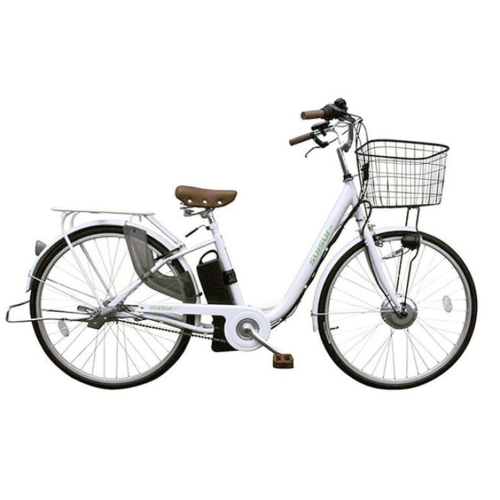 J016☆使用感有り☆電動自転車☆SUISUI☆BM-P10☆内装3段☆LEDオート 