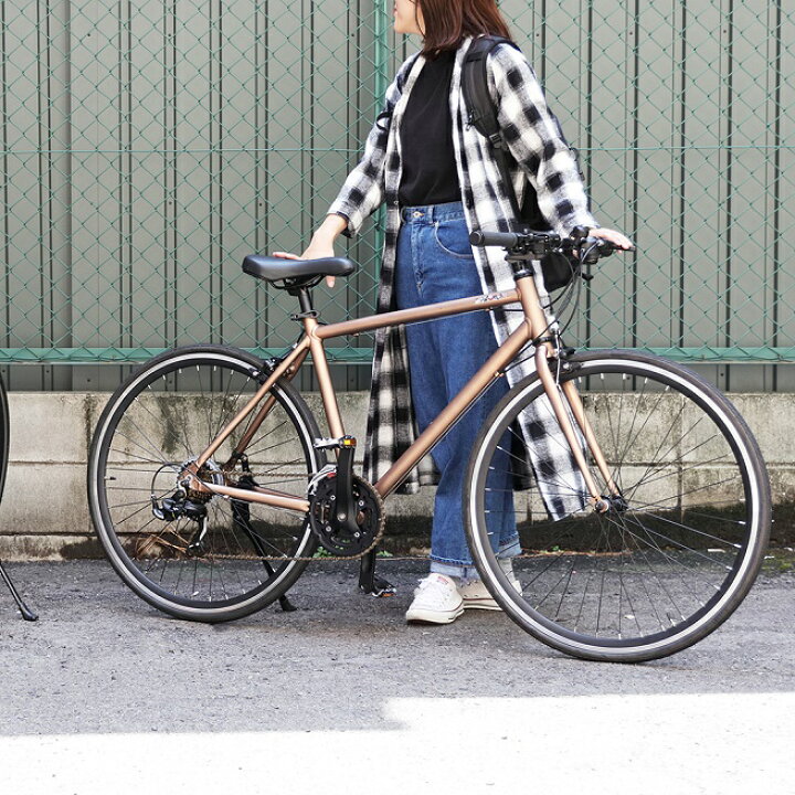 楽天市場】TRAILER 700Cアルミクロスバイク21段変速 自転車 男女兼用 