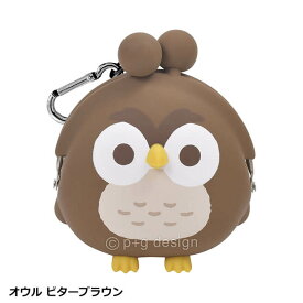 【送料無料】【公認正規販売店】ふくろうの3Dがまぐち 3D POCHI FRIENDS BIRD OWL バード オウル（フクロウ） 【財布 がま口 柔らかい レディース メンズ 人気 おすすめ 】