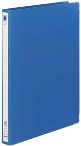 コクヨ リングファイルA4縦 120枚収納内径17mm30穴青 フ-470B 1冊