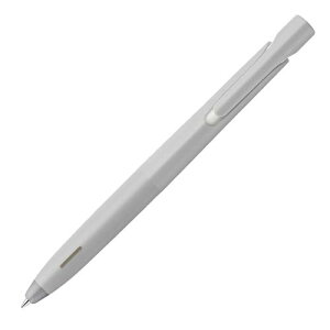 ゼブラ エマルジョンボールペン ブレン blen 0.5mm 軸・グレー インク・黒 BAS88-GR