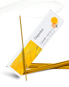 千風香 お香 アロマ 線香 国産 ( 金木犀 ×はちみつ配合) お香り スティック incense キンモクセイ 熨斗 メッセージカード対応 線香 煙がほとんど無い お線香 ギフト 帰省 お盆 贈答 法要 御線香