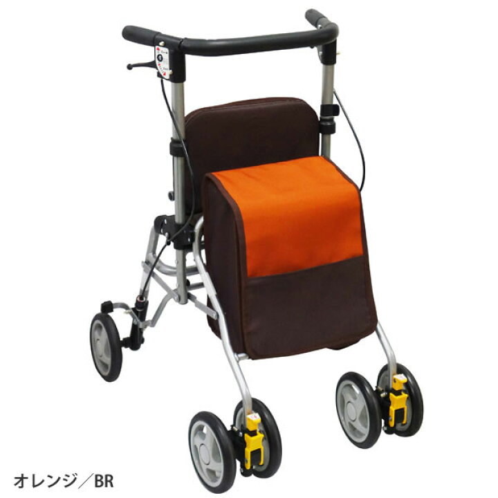 楽天市場】シルバーカー 【島製作所 四輪歩行車 シンフォニーSP スリム 